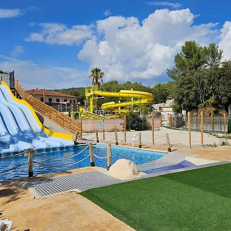 Campingplatz Mobil-home Pmr Avec Terrasse A - Api-1-52-1030