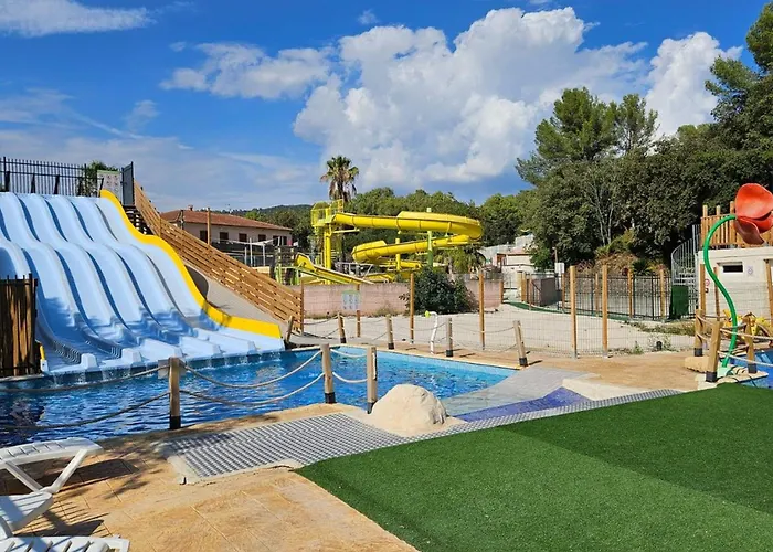 Campingplatz Mobil-home Pmr Avec Terrasse A - Api-1-52-1030